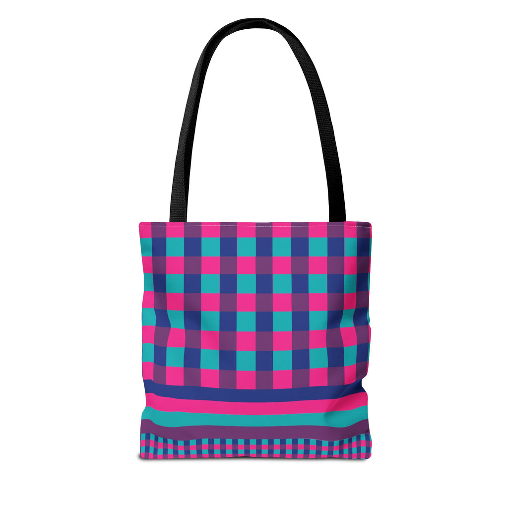 Colorblock Tote Bag