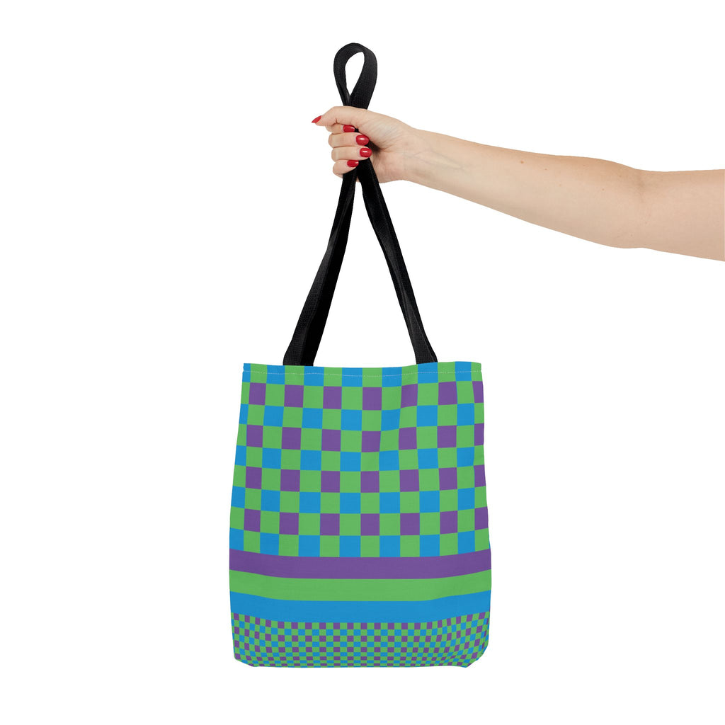 Colorblock Tote Bag