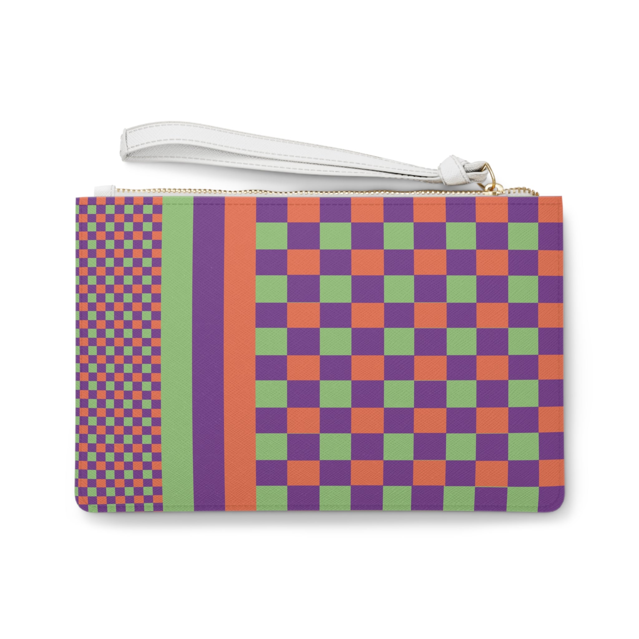 Colorblock Clutch Bag