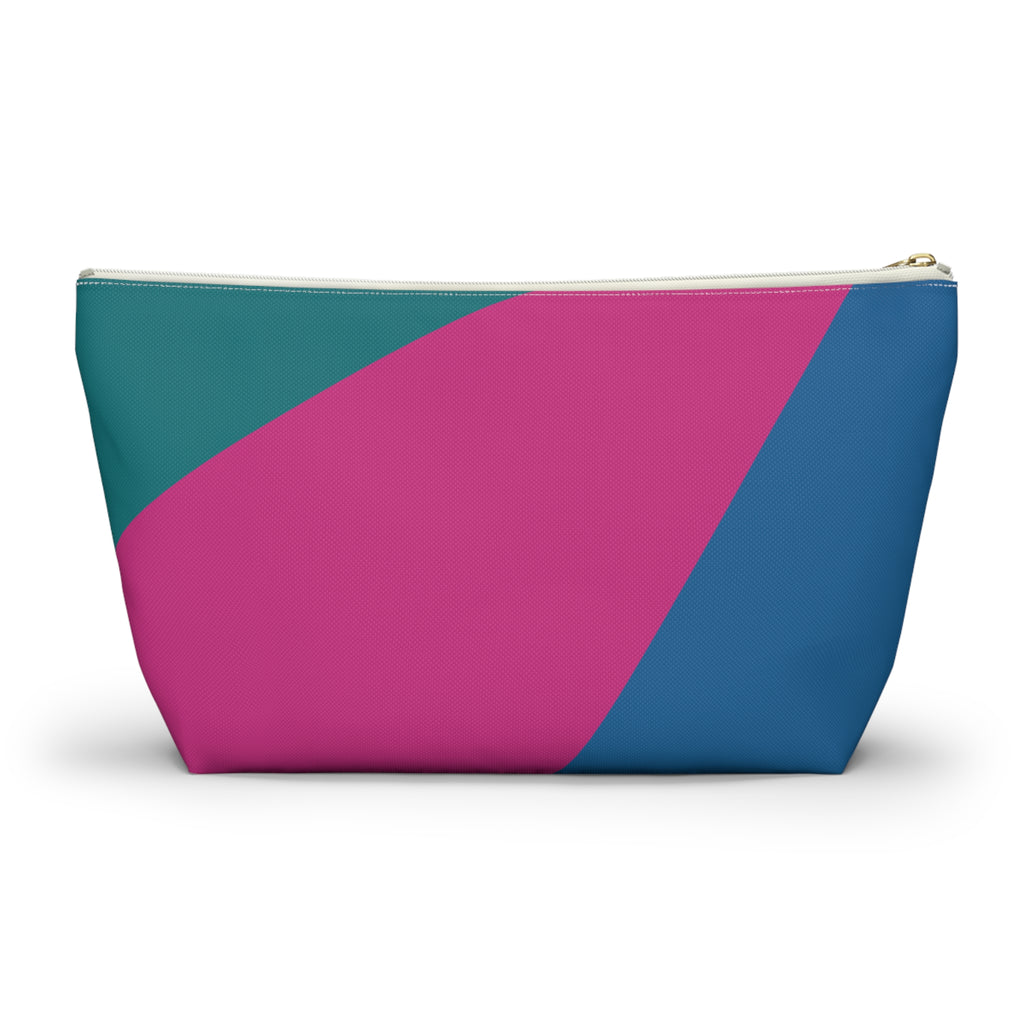 Colorblock Accessory Pouch