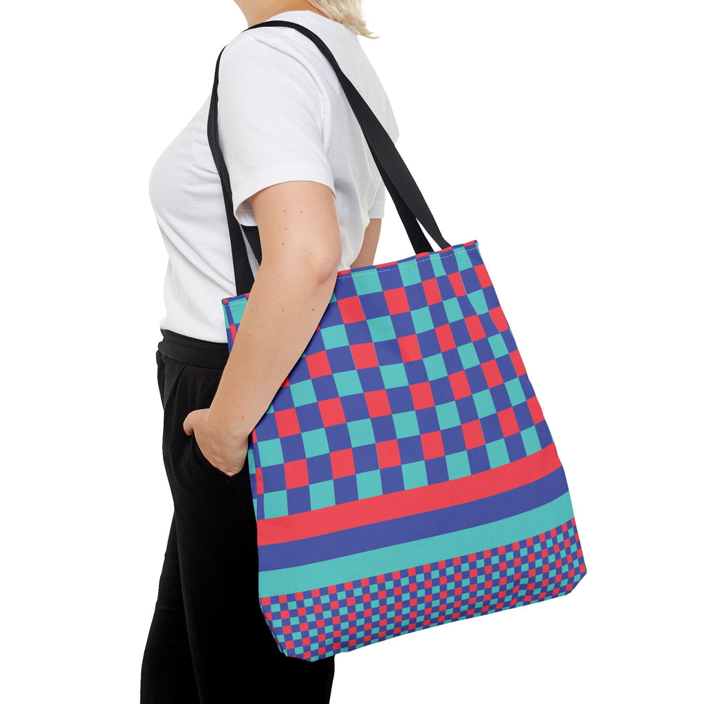Colorblock Tote Bag