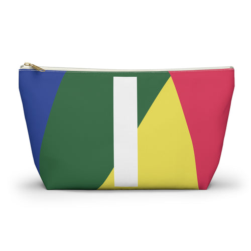 Colorblock Accessory Pouch — Monogram I T-Bottom Cosmetic Bag
