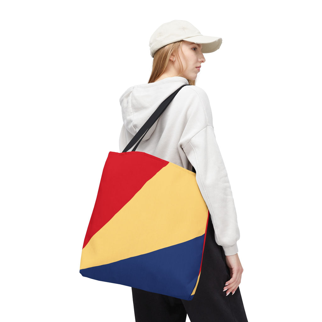Colorblock Tote Bag