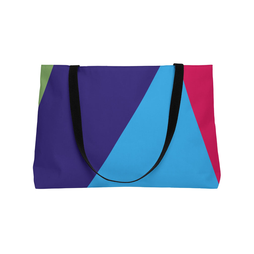 Colorblock Tote Bag