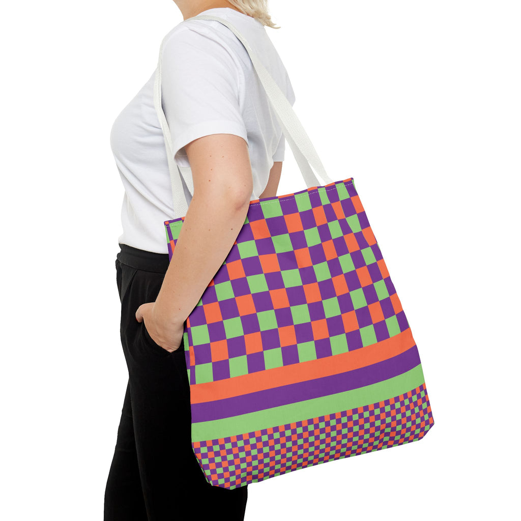 Colorblock Tote Bag