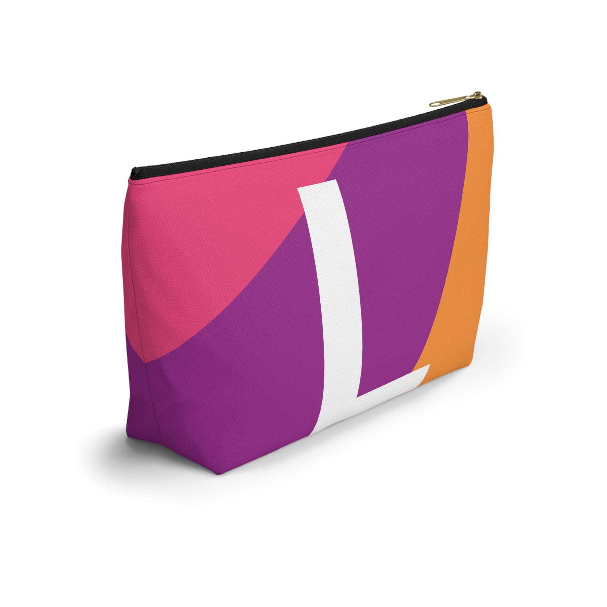Colorblock Accessory Pouch — Monogram L T-Bottom Cosmetic Bag