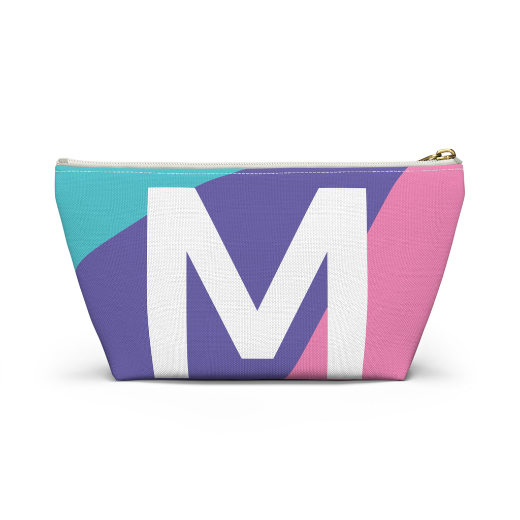 Colorblock Accessory Pouch — Monogram M T-Bottom Cosmetic Bag