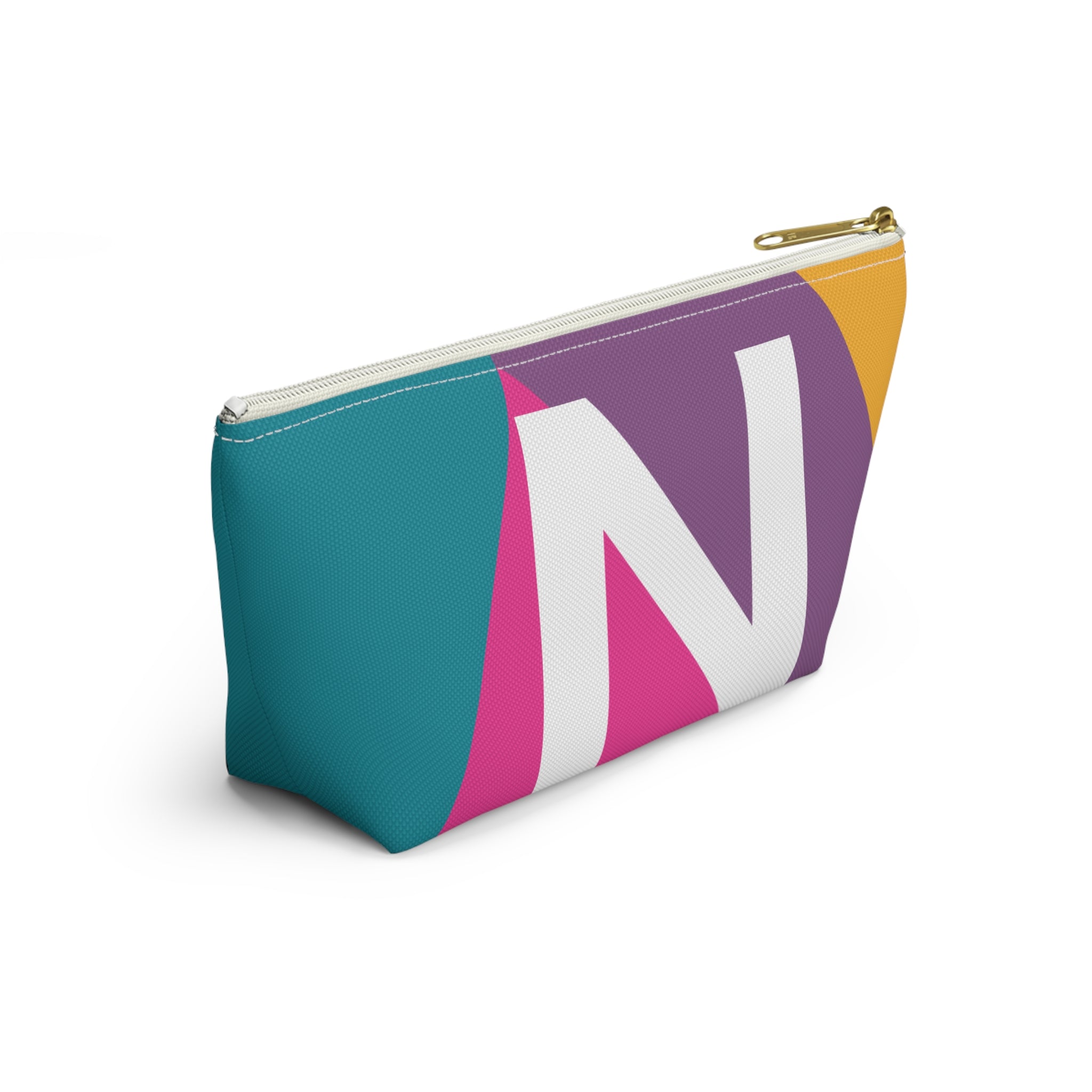Colorblock Accessory Pouch — Monogram N T-Bottom Cosmetic Bag