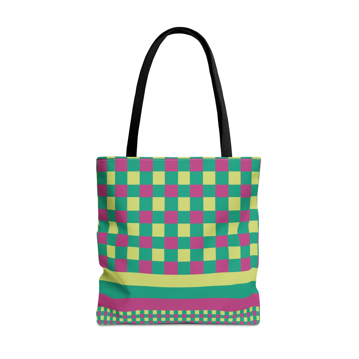 Colorblock Tote Bag