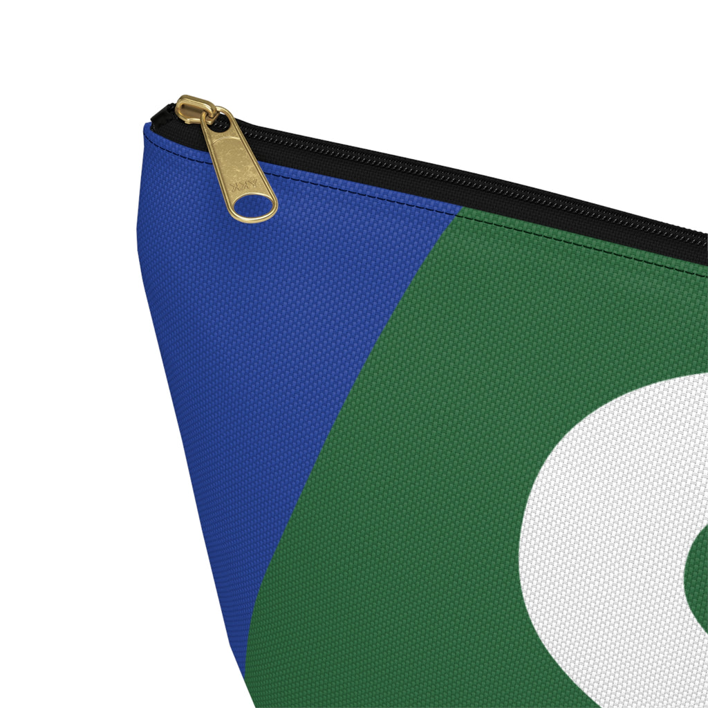 Colorblock Accessory Pouch — Monogram S T-Bottom Cosmetic Bag