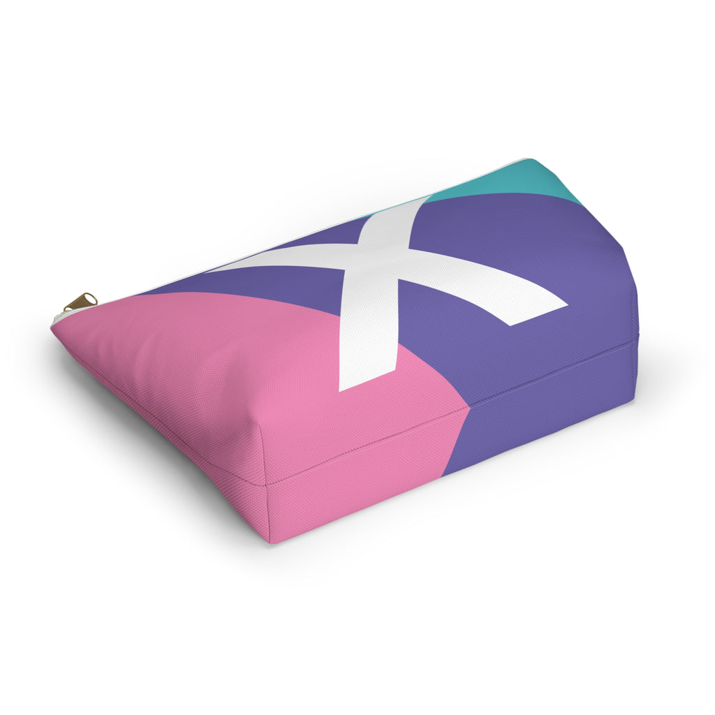 Colorblock Accessory Pouch — Monogram X T-Bottom Cosmetic Bag
