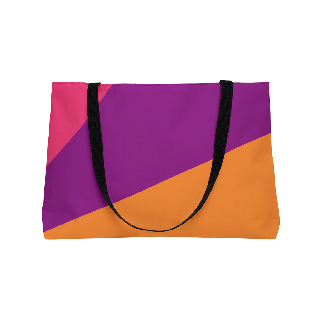 Colorblock Tote Bag