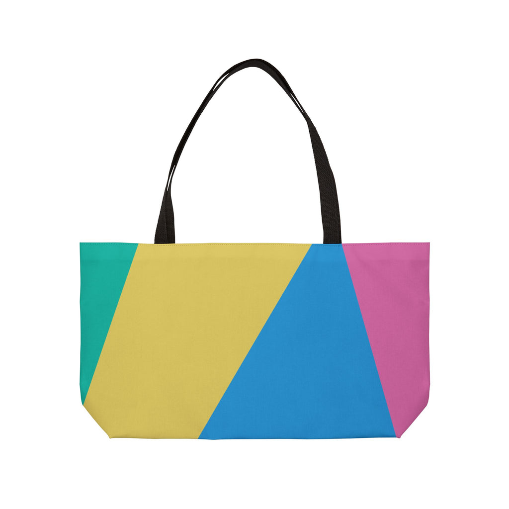 Colorblock Tote Bag