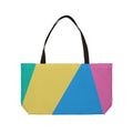 Colorblock Tote Bag