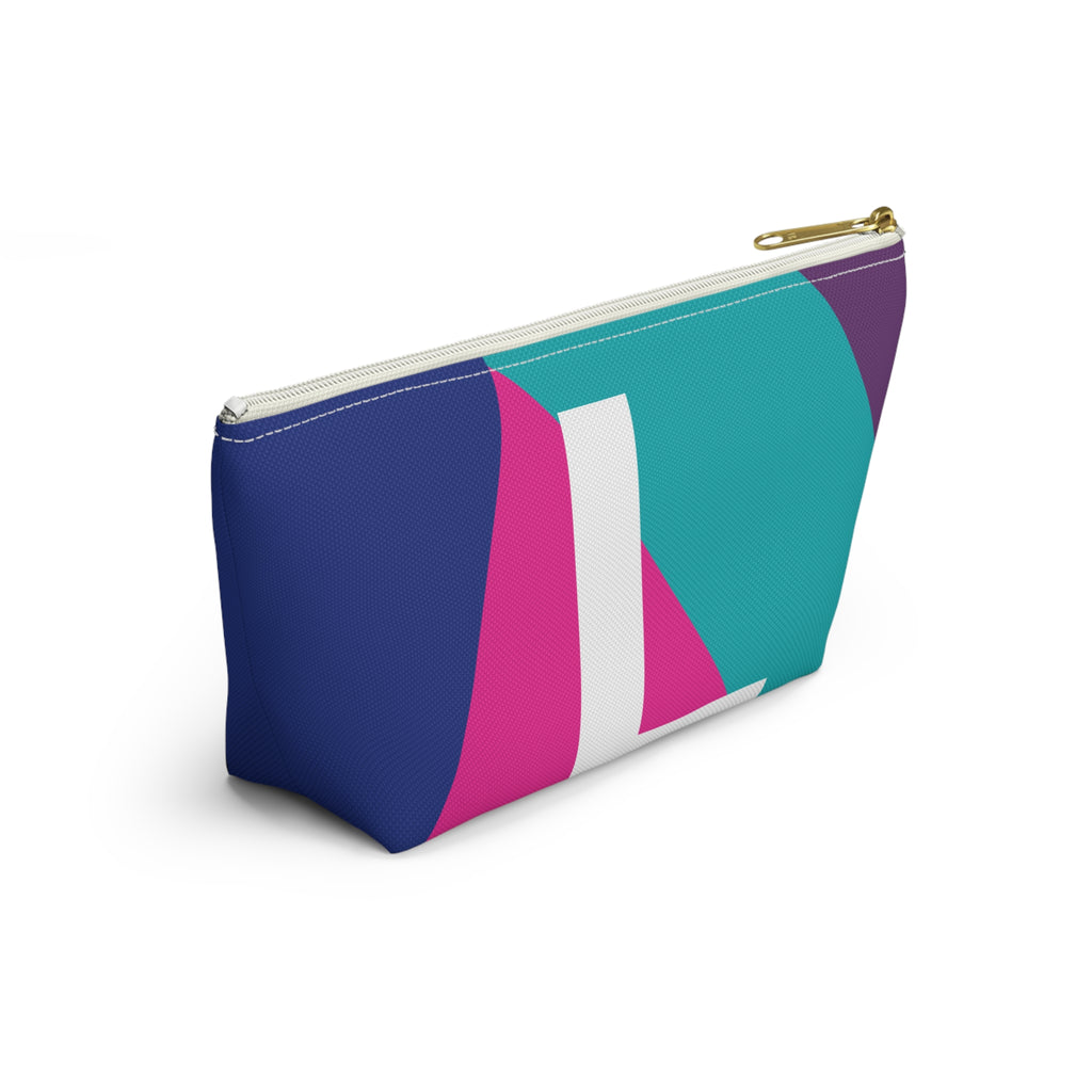 Colorblock Accessory Pouch — Monogram L T-Bottom Cosmetic Bag