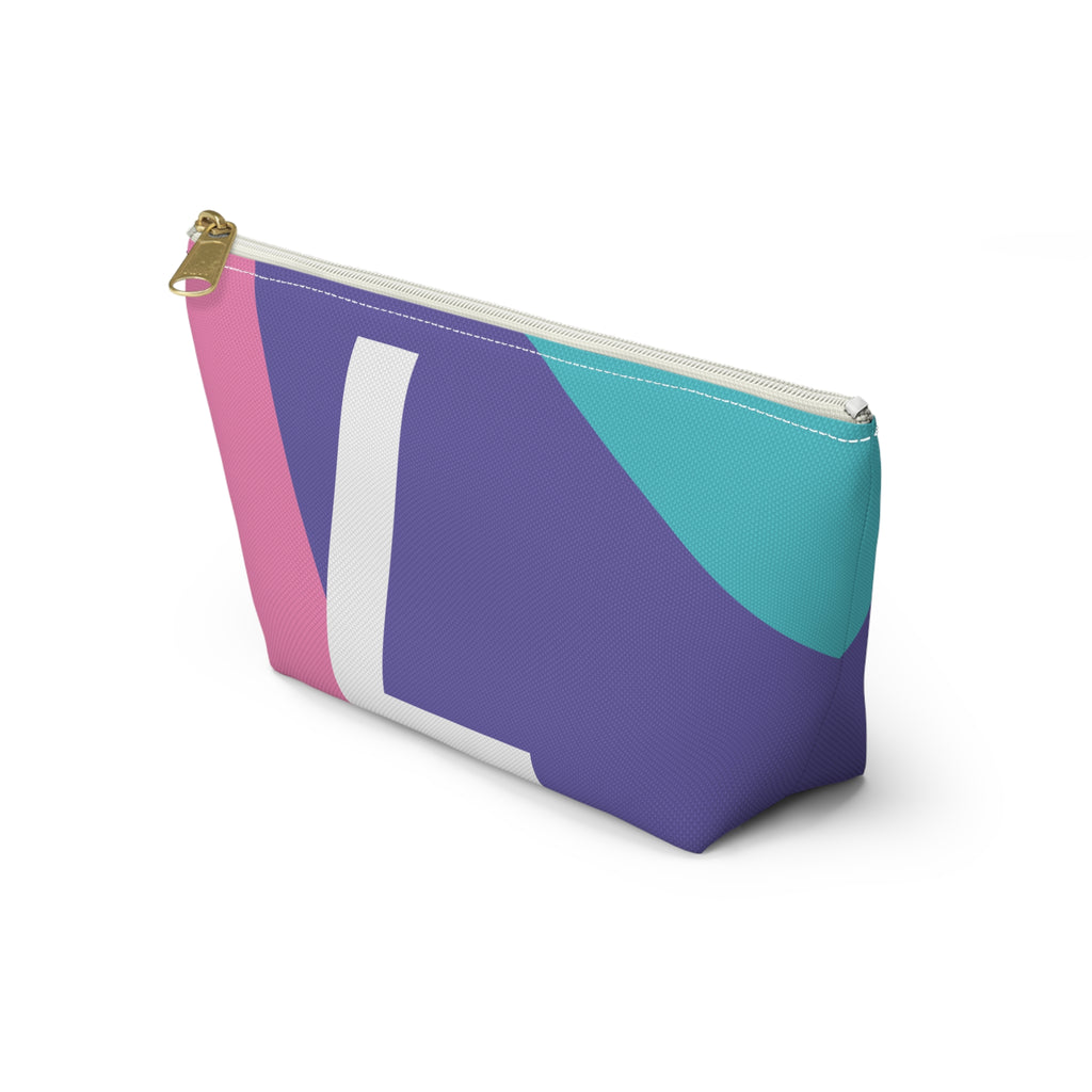 Colorblock Accessory Pouch — Monogram L T-Bottom Cosmetic Bag