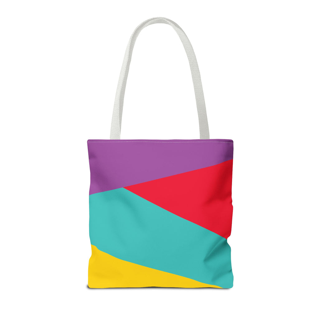 Colorblock Tote Bag