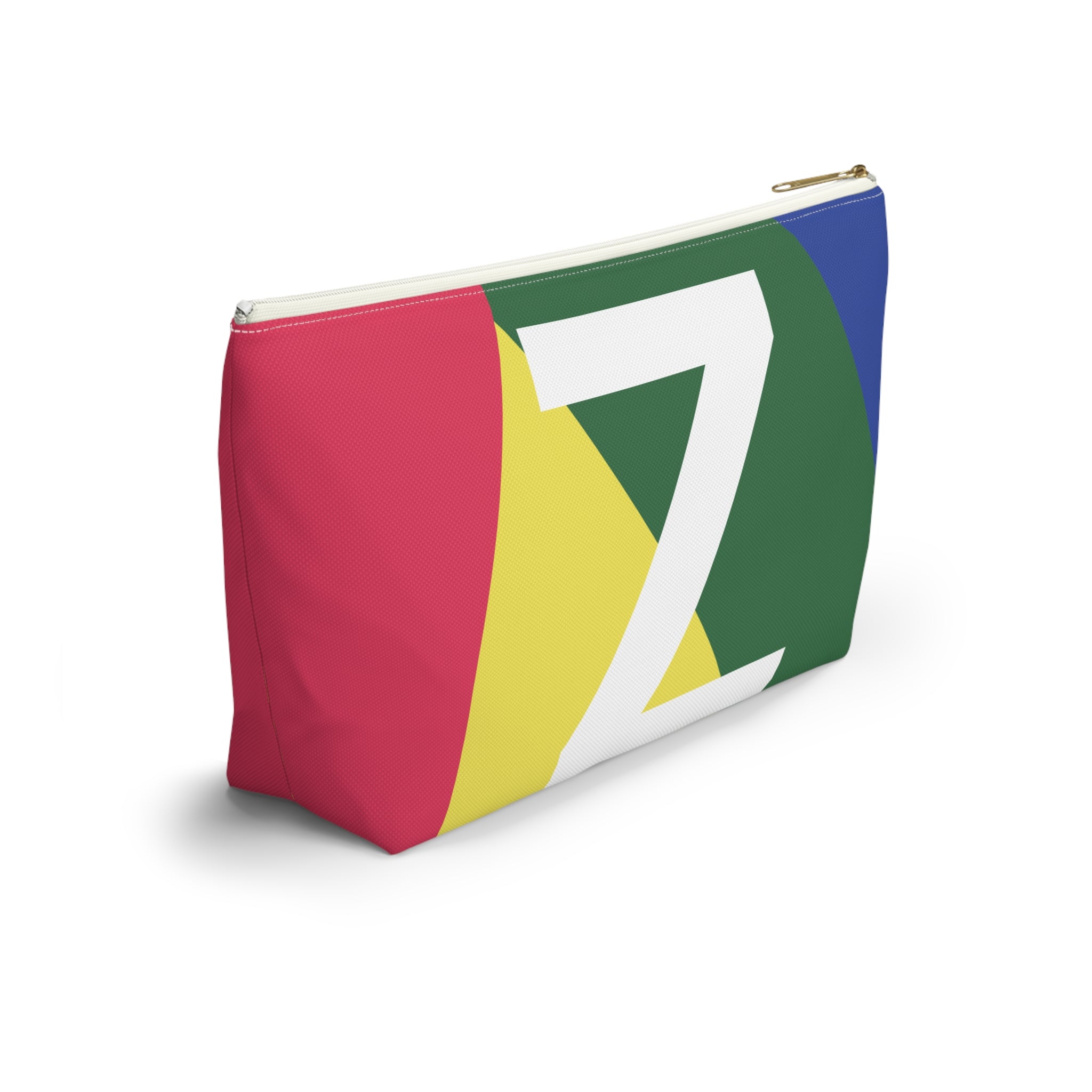 Colorblock Accessory Pouch — Monogram Z T-Bottom Cosmetic Bag