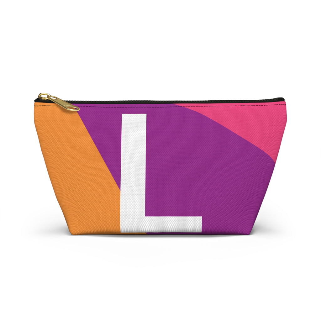Colorblock Accessory Pouch — Monogram L T-Bottom Cosmetic Bag