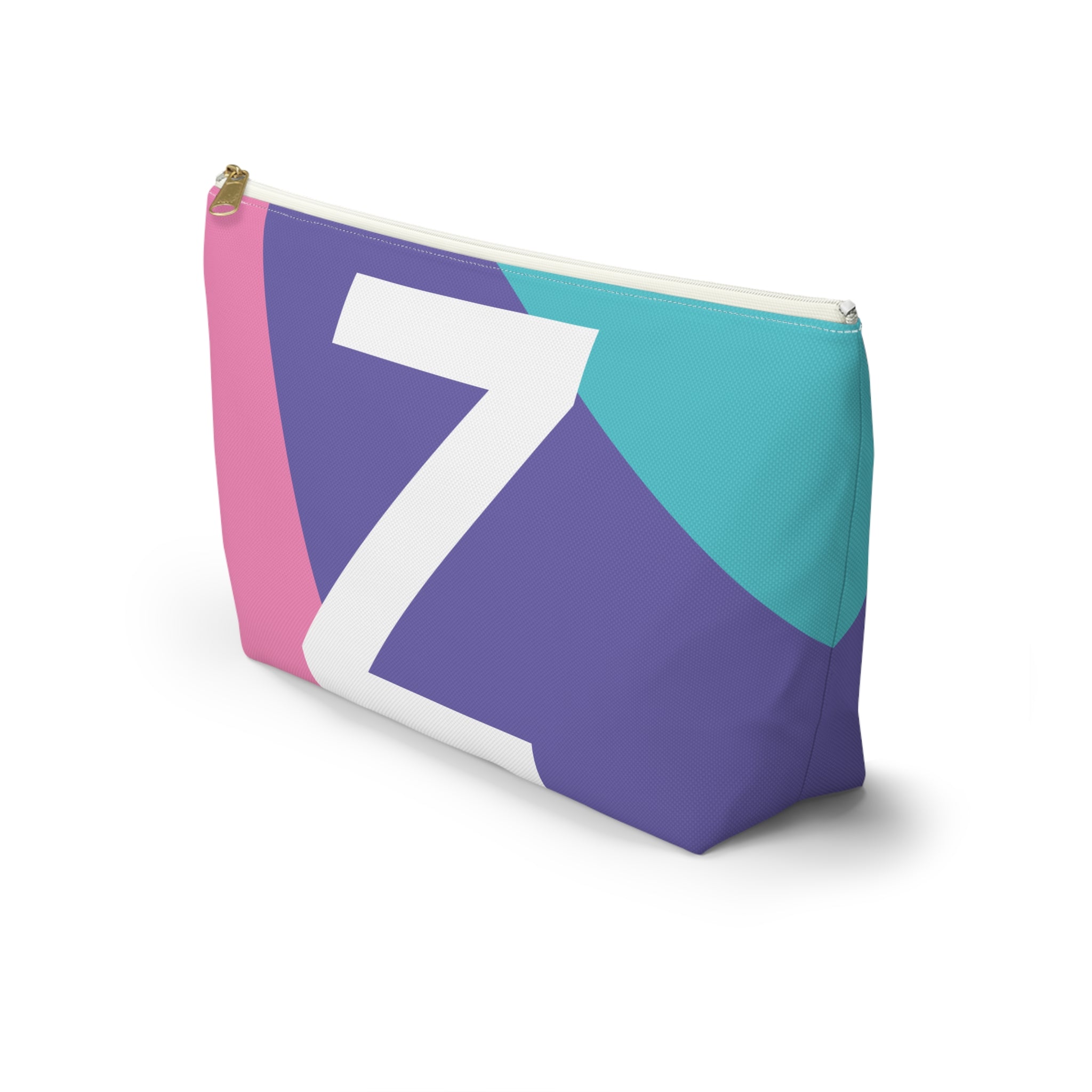 Colorblock Accessory Pouch — Monogram Z T-Bottom Cosmetic Bag
