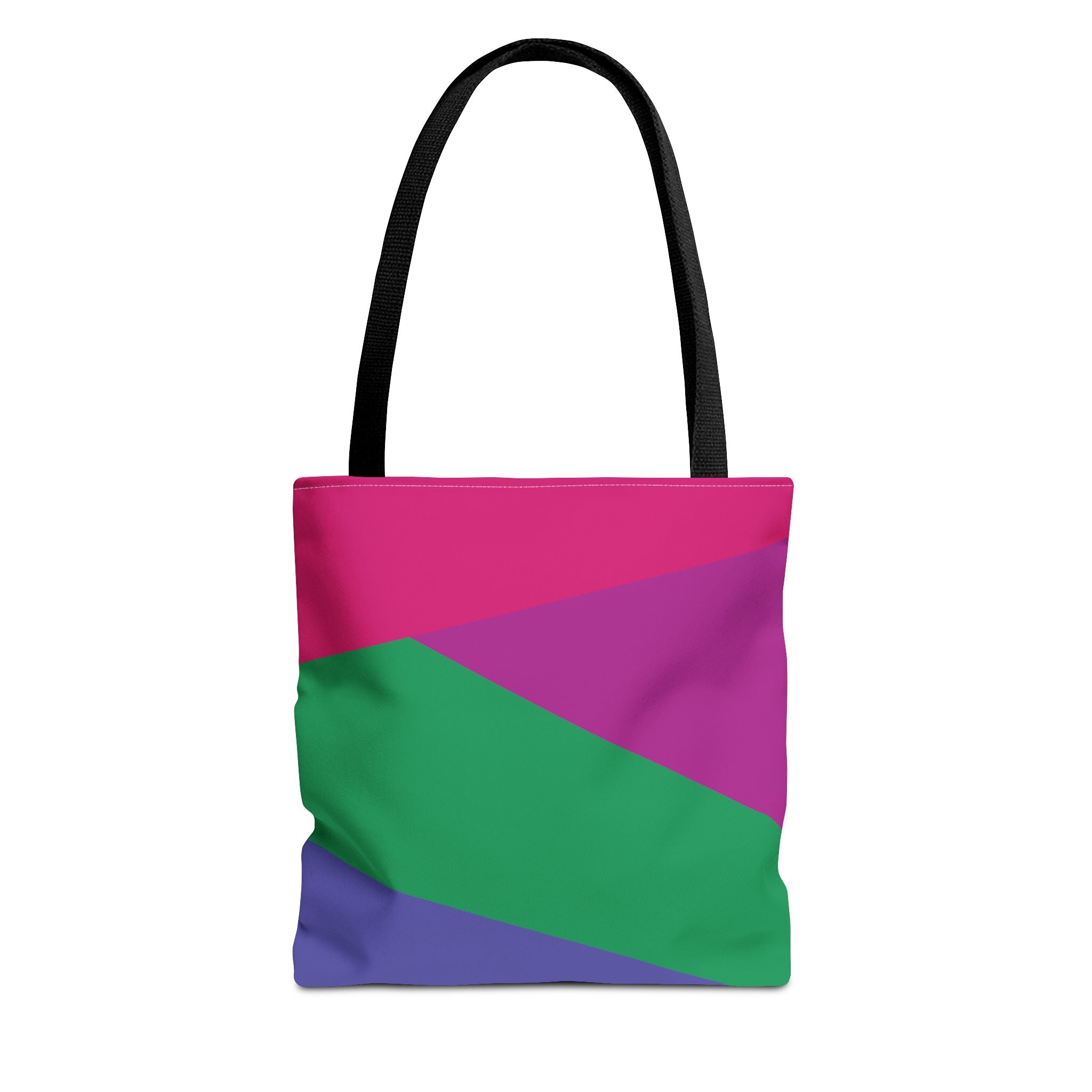 Colorblock Tote Bag
