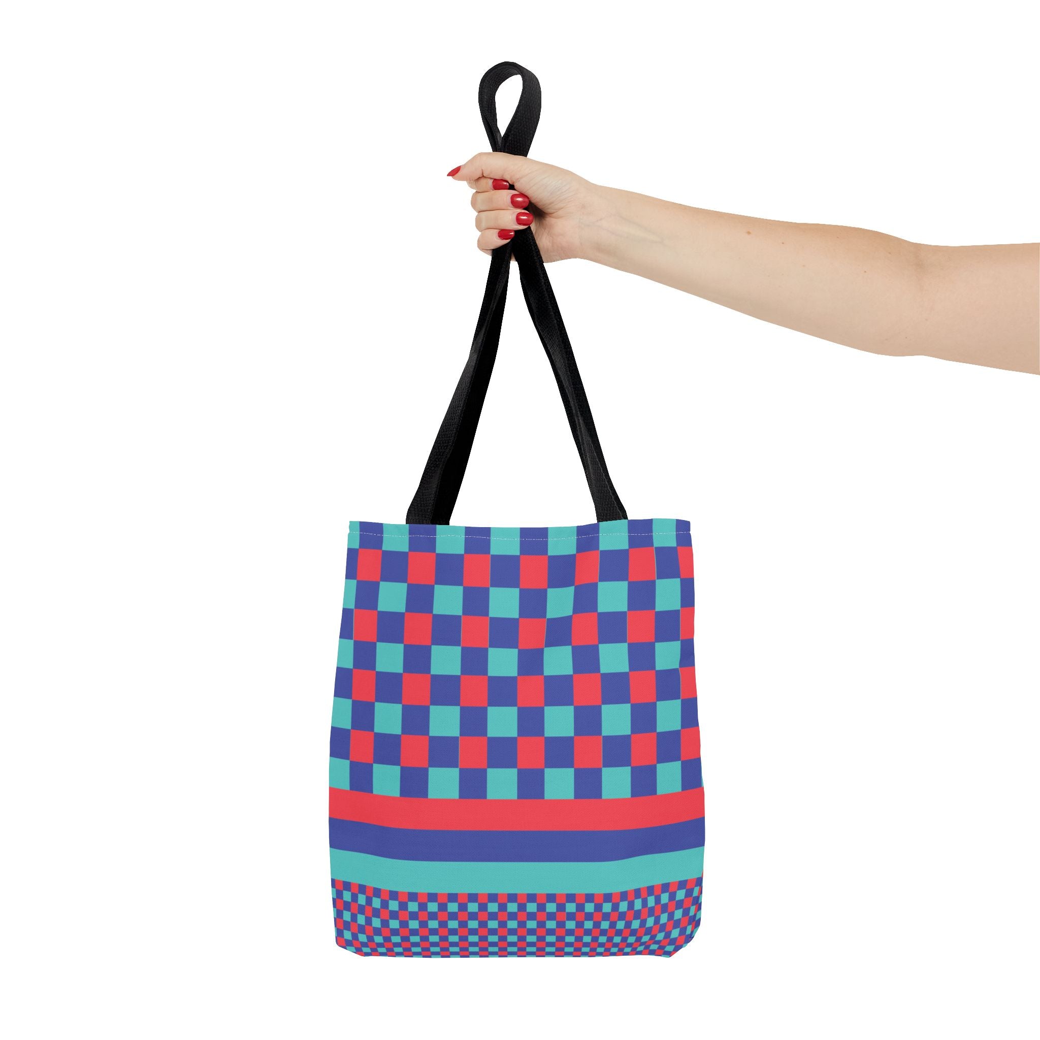 Colorblock Tote Bag