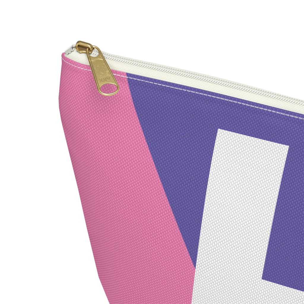 Colorblock Accessory Pouch — Monogram H T-Bottom Cosmetic Bag