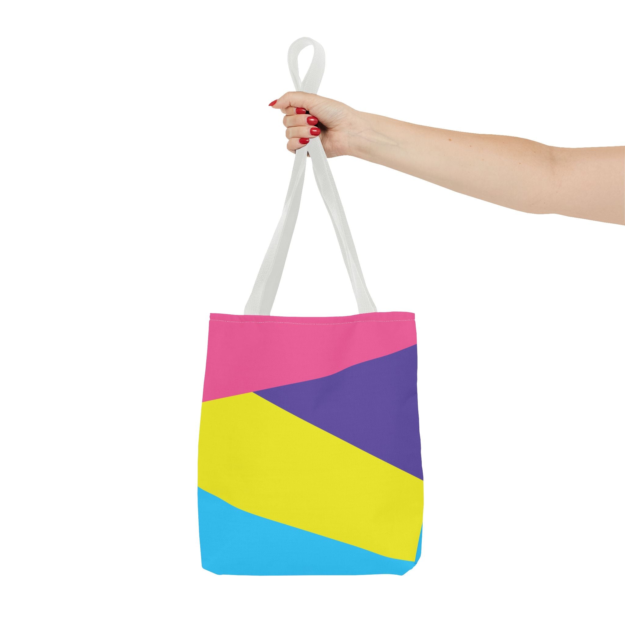 Colorblock Tote Bag