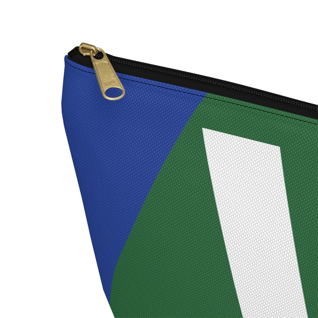 Colorblock Accessory Pouch — Monogram V T-Bottom Cosmetic Bag