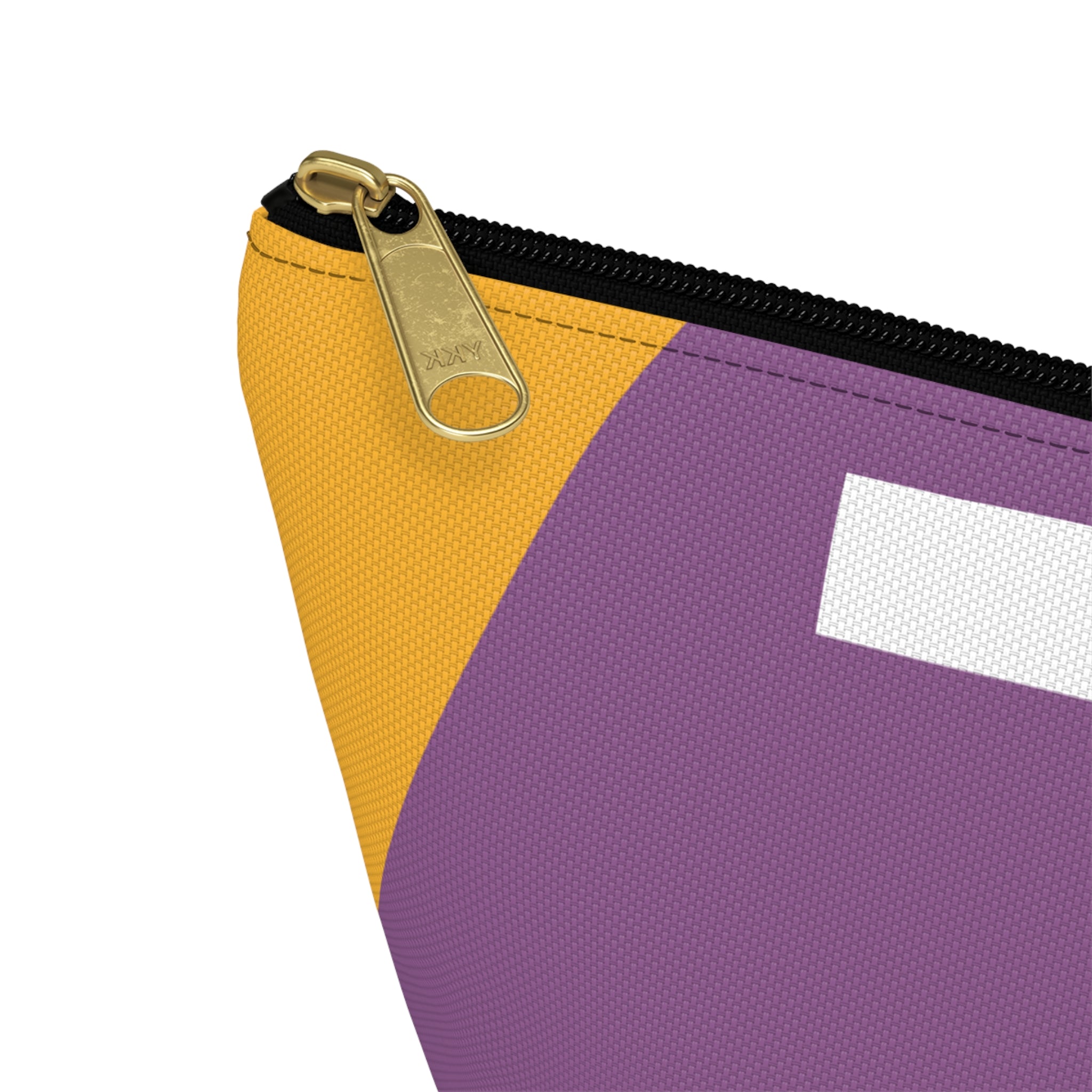 Colorblock Accessory Pouch — Monogram T T-Bottom Cosmetic Bag
