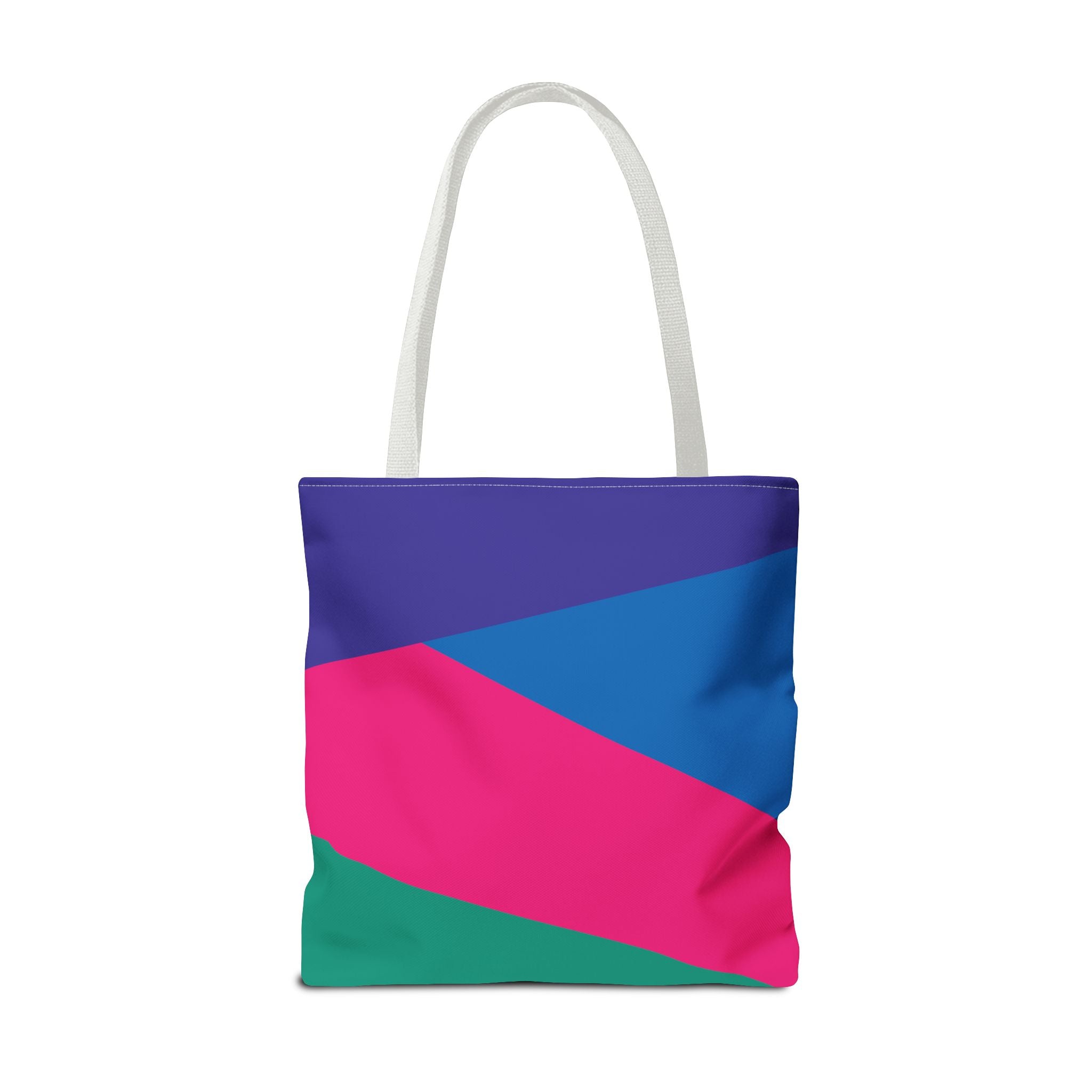 Colorblock Tote Bag