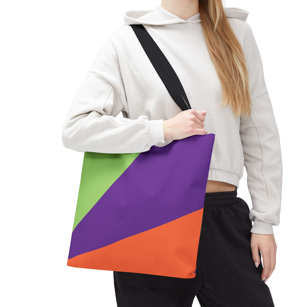 Colorblock Tote Bag