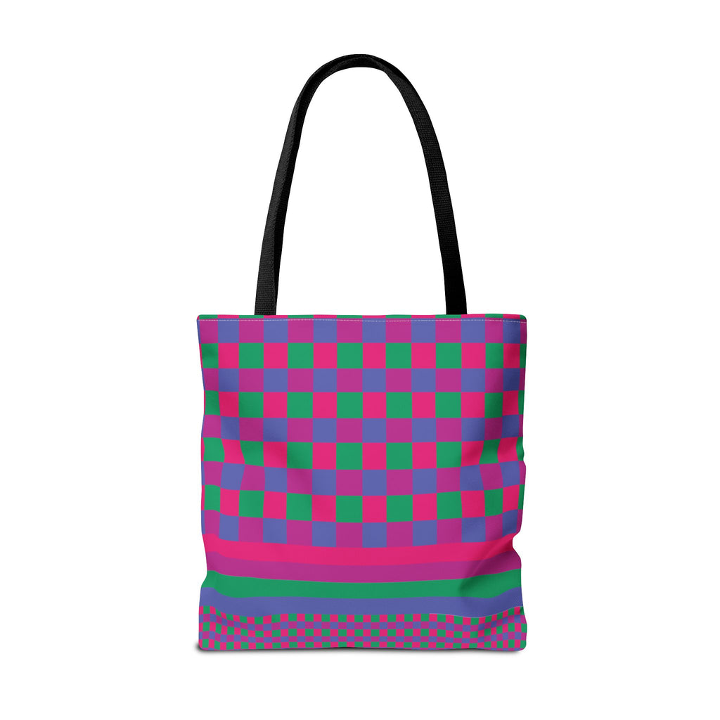 Colorblock Tote Bag