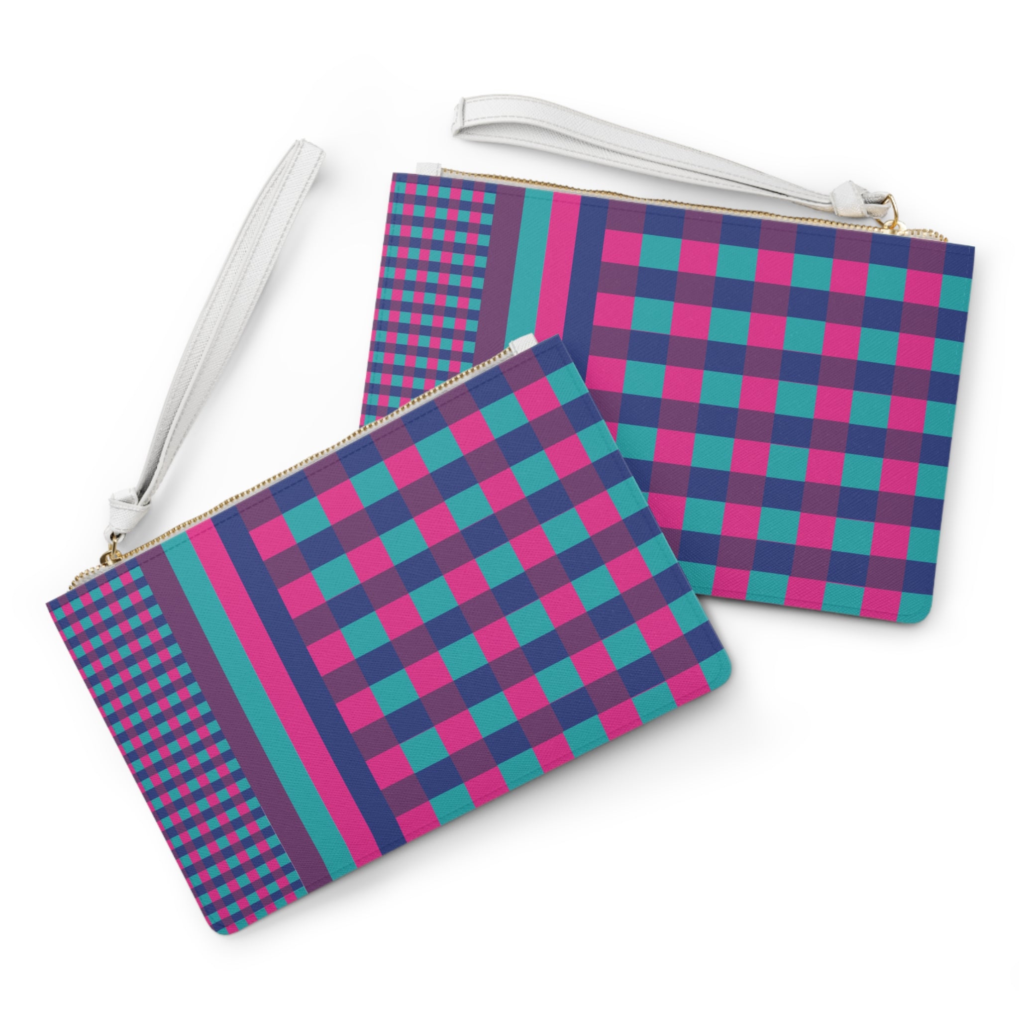 Colorblock Clutch Bag