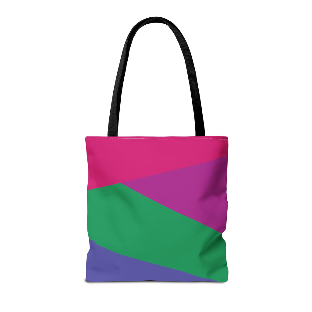 Colorblock Tote Bag
