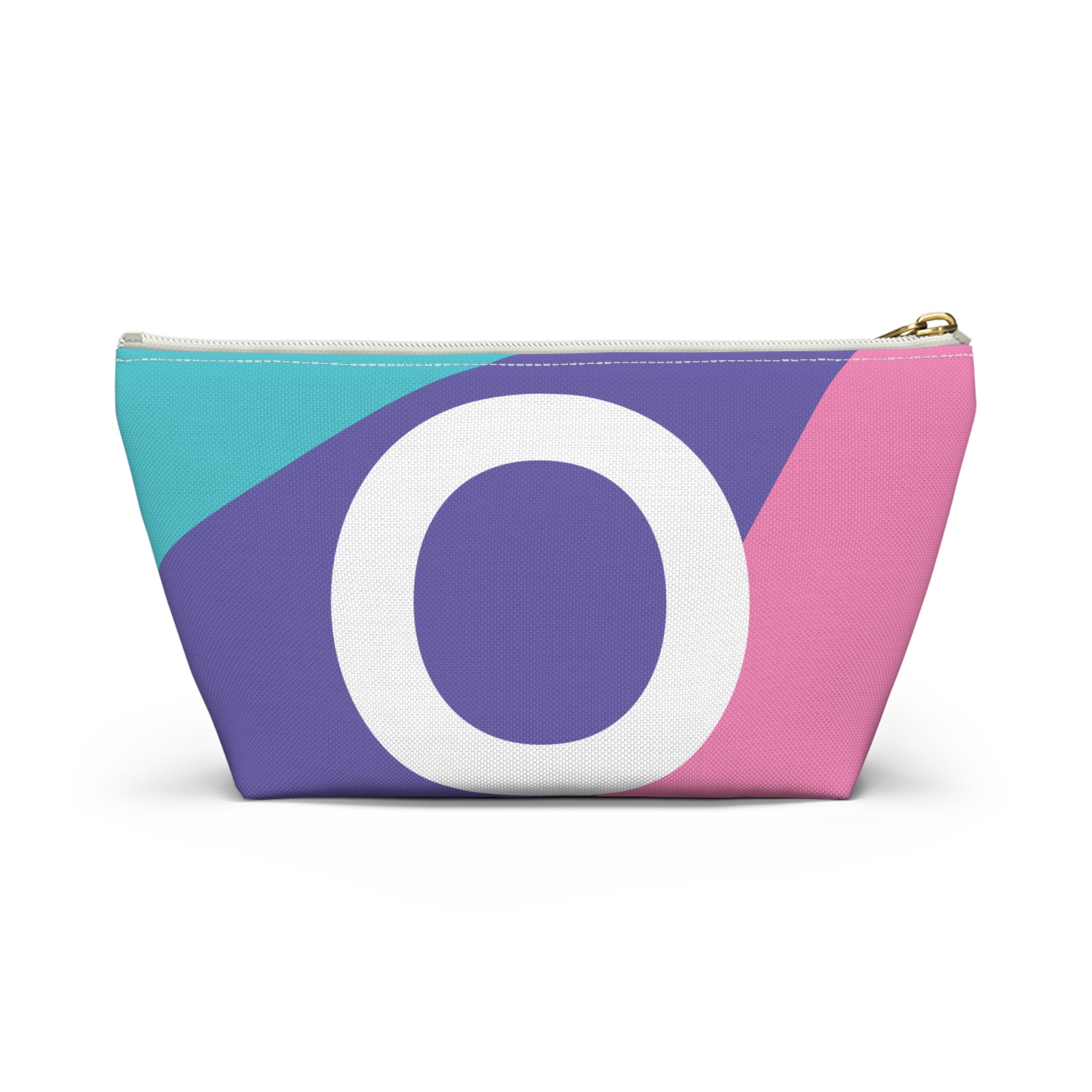 Colorblock Accessory Pouch — Monogram O T-Bottom Cosmetic Bag