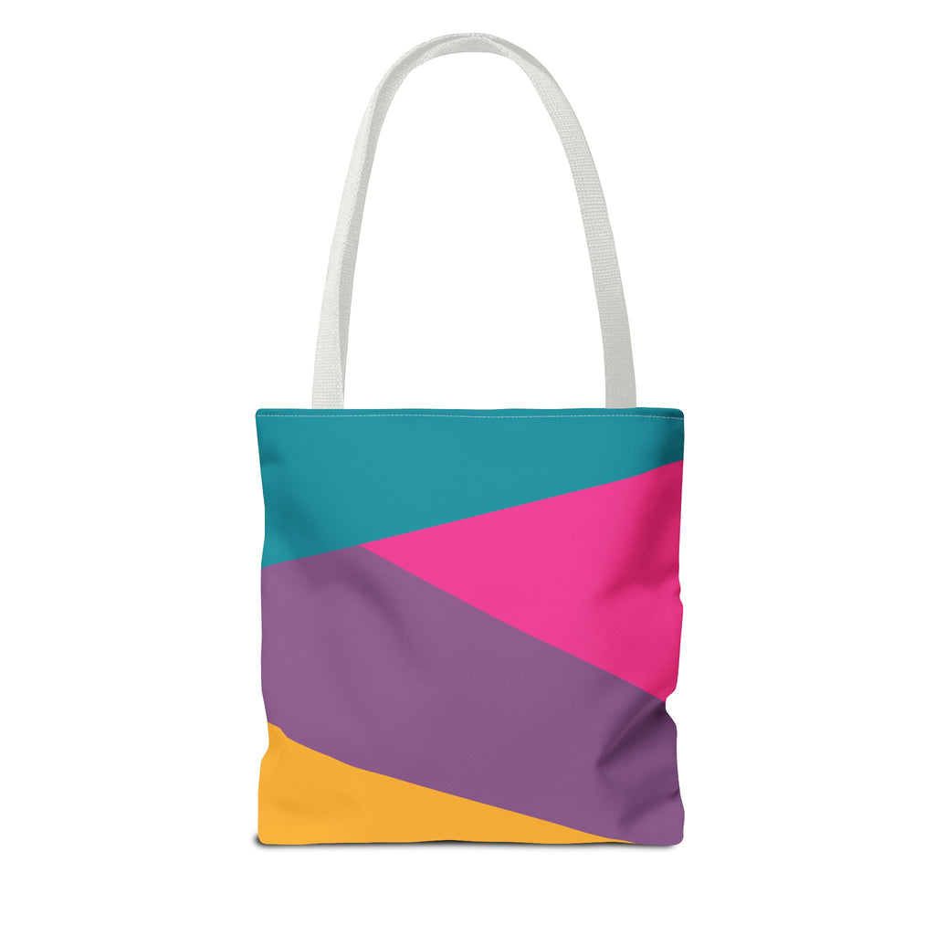 Colorblock Tote Bag