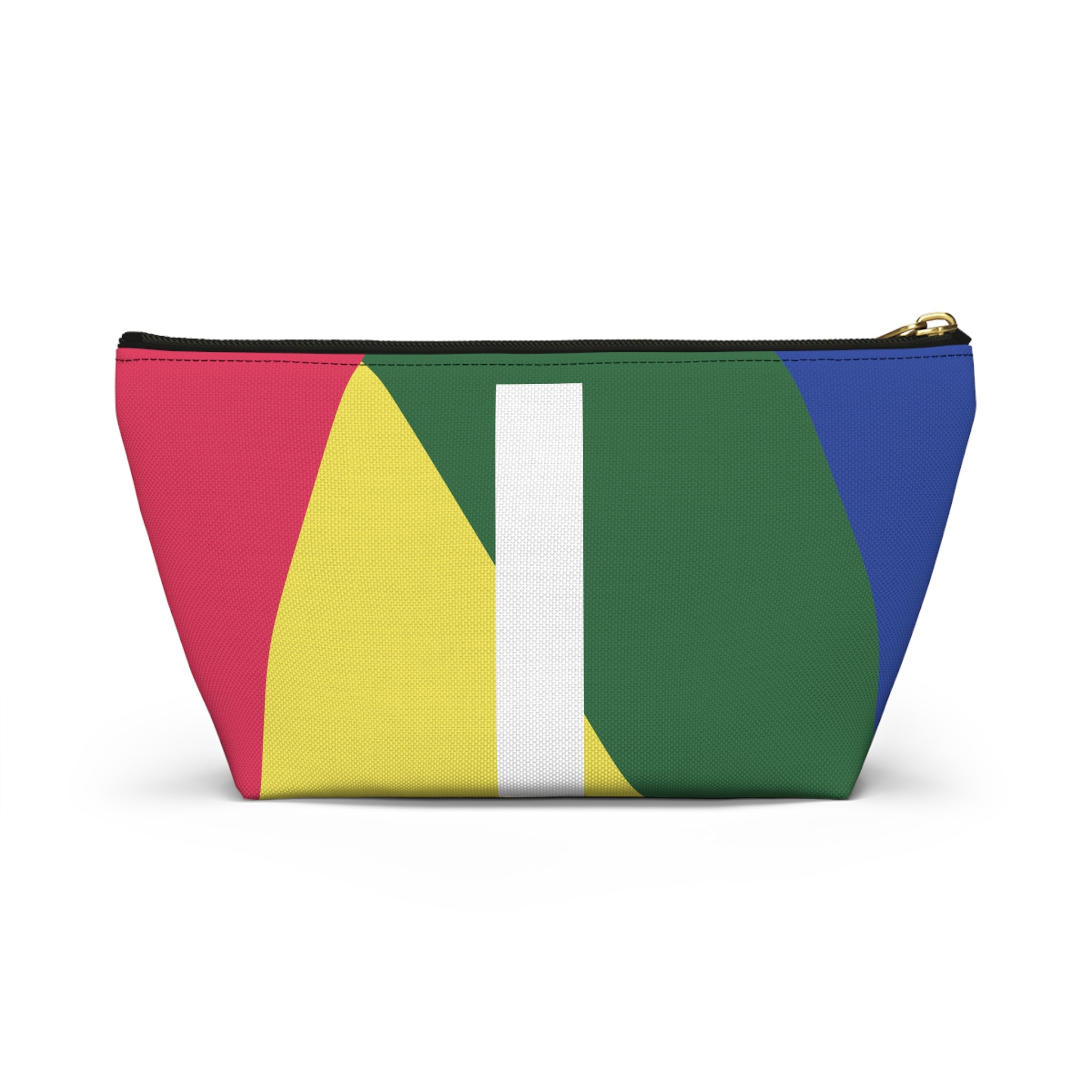 Colorblock Accessory Pouch — Monogram I T-Bottom Cosmetic Bag