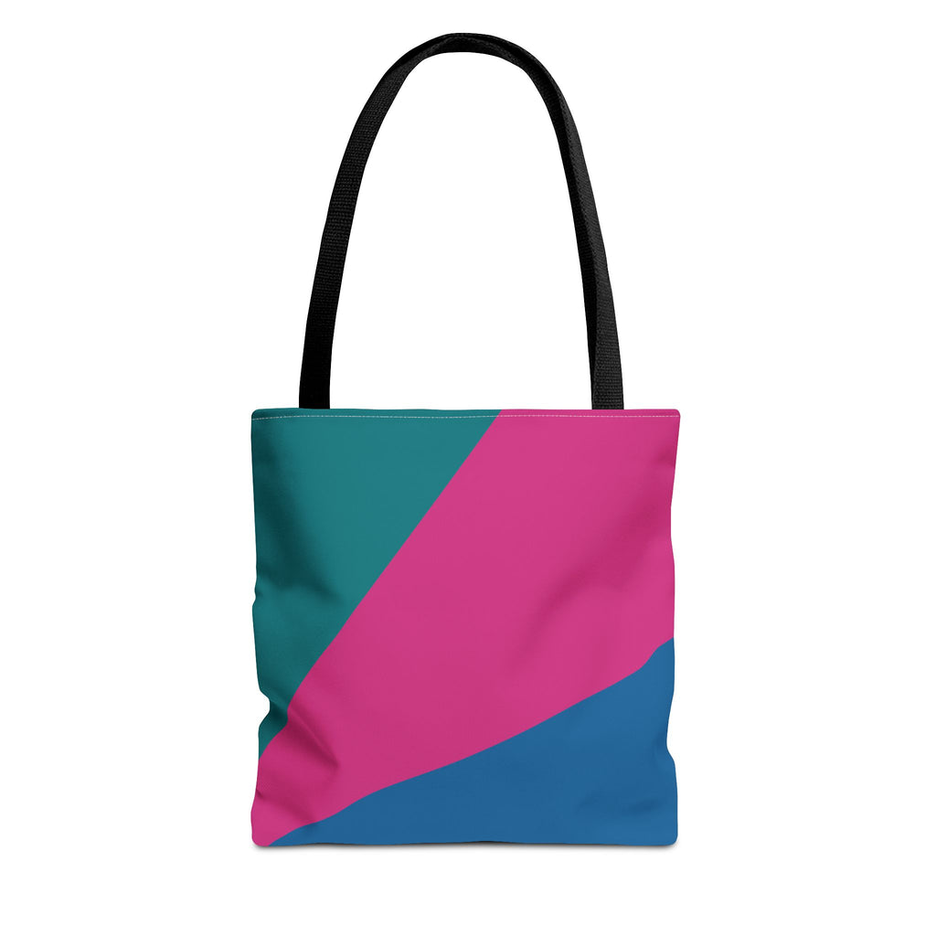 Colorblock Tote Bag