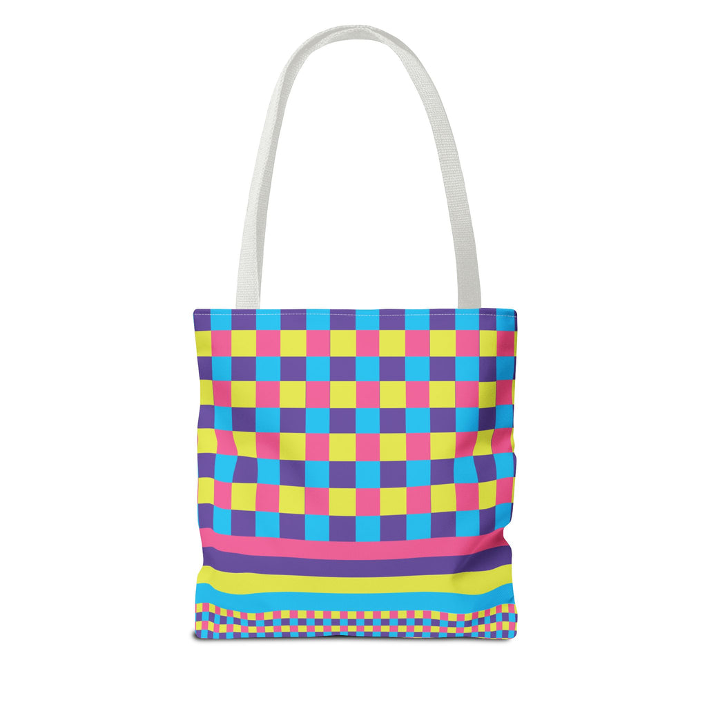 Colorblock Tote Bag