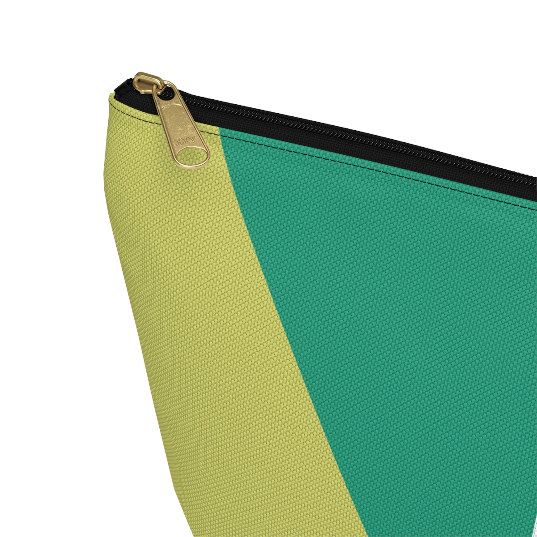 Initials Colorblock Accessory Pouch — Monogram I T-Bottom Cosmetic Bag