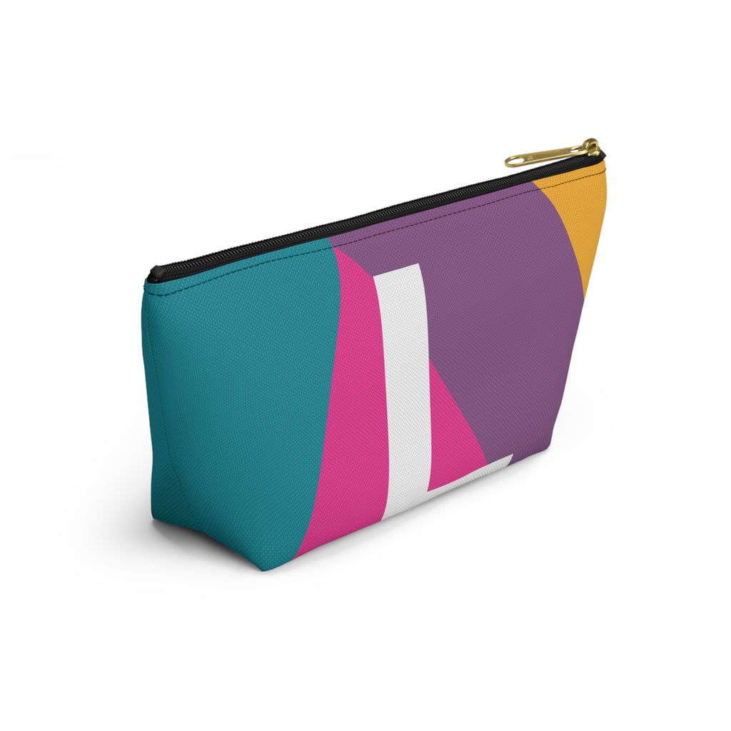 Colorblock Accessory Pouch — Monogram L T-Bottom Cosmetic Bag