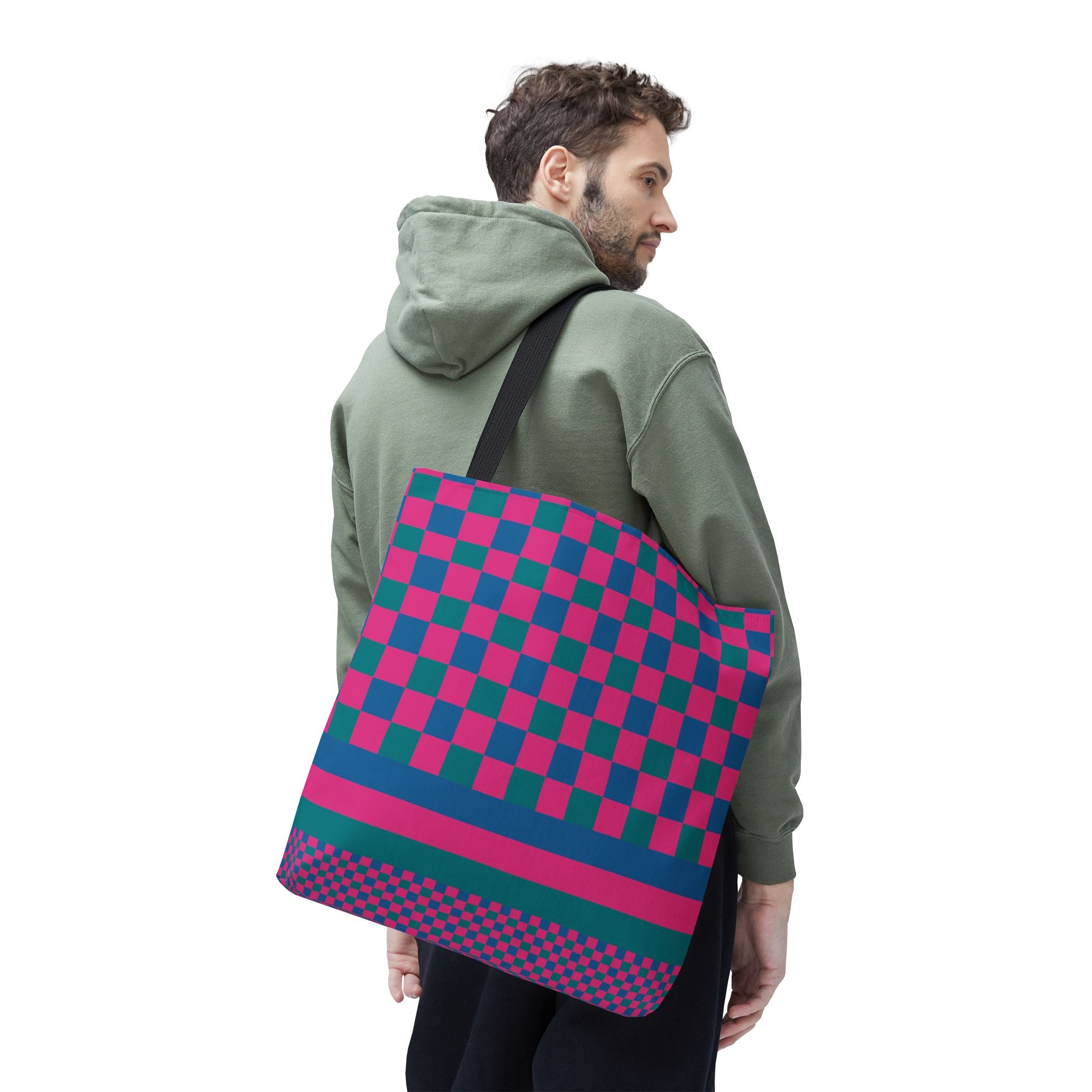 Colorblock Tote Bag