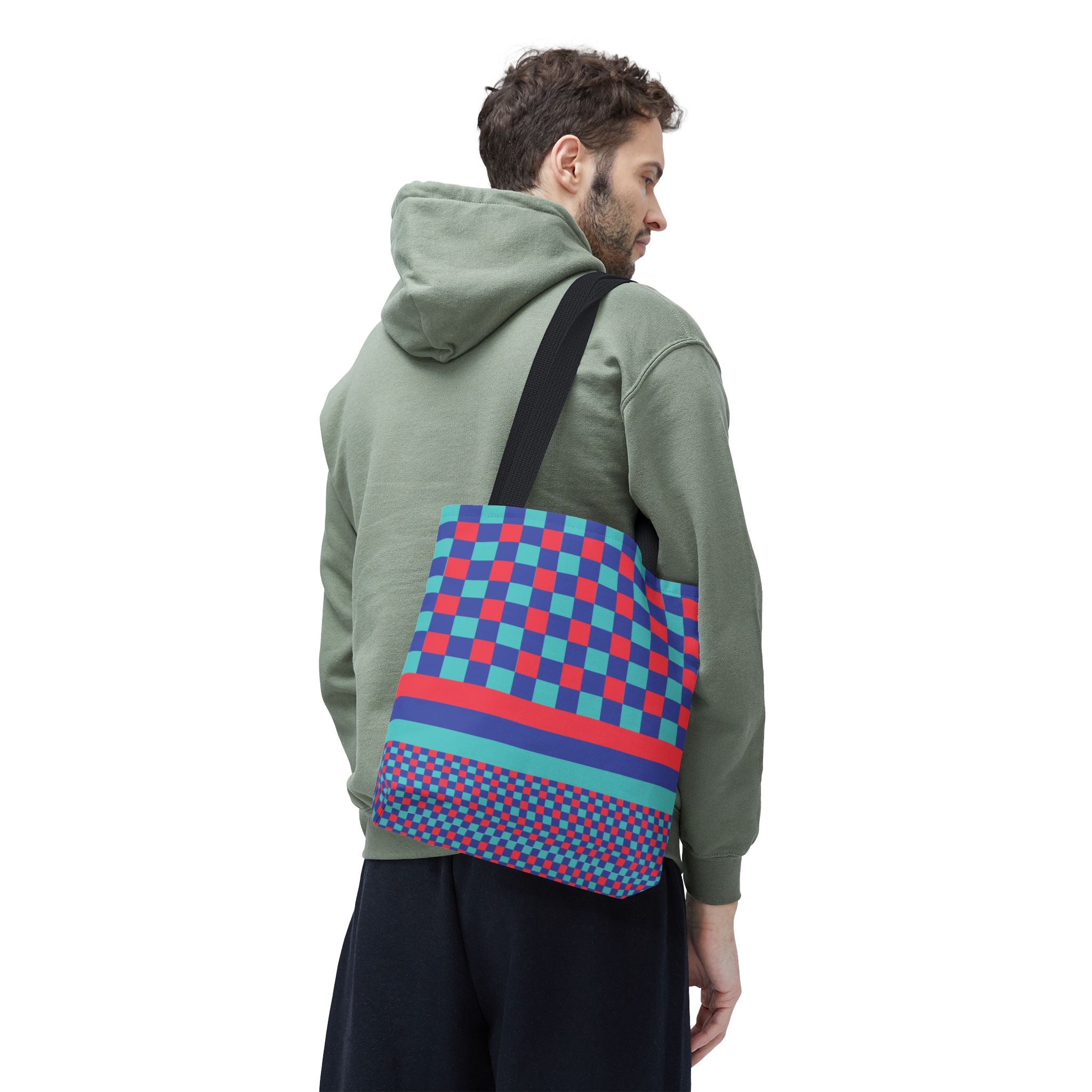 Colorblock Tote Bag
