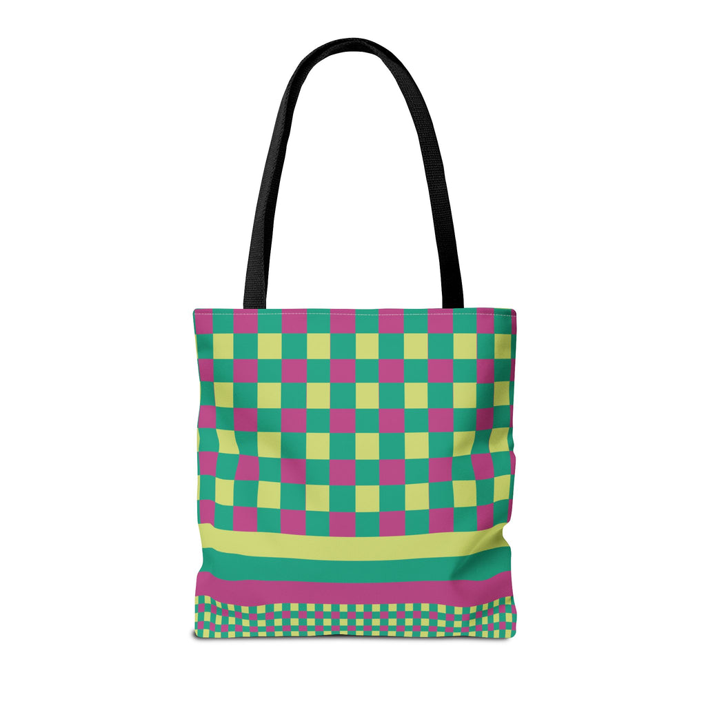 Colorblock Tote Bag