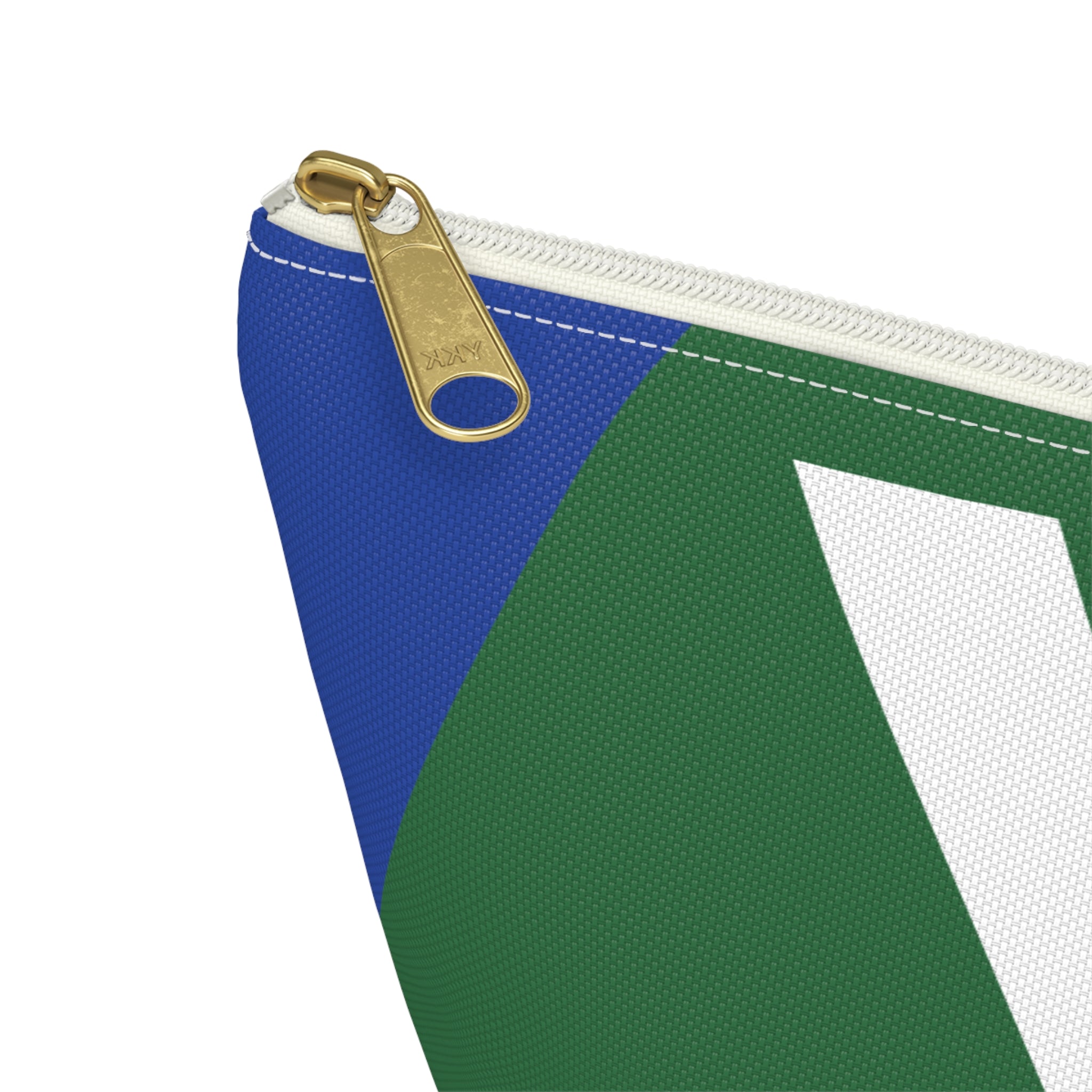 Colorblock Accessory Pouch — Monogram Y T-Bottom Cosmetic Bag