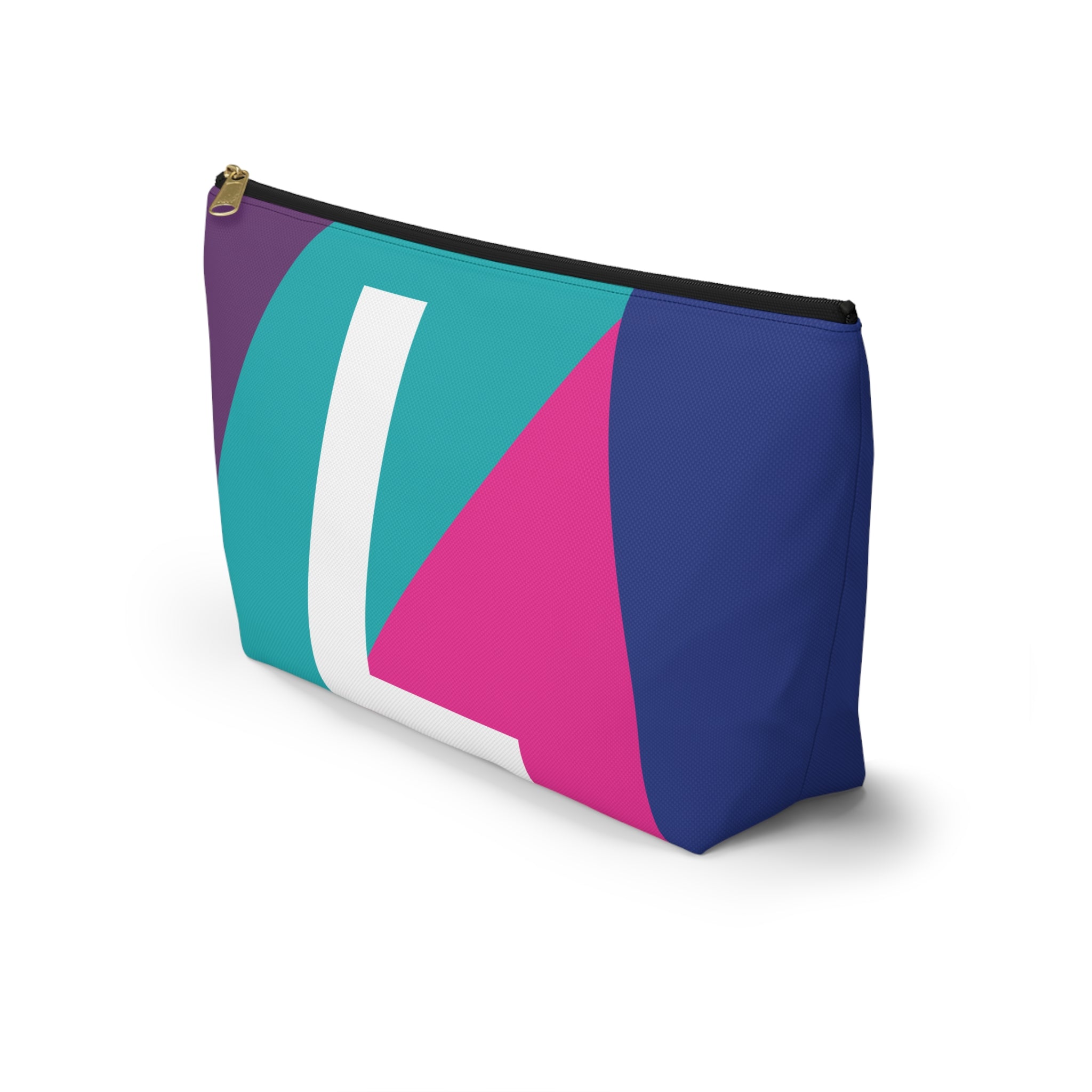 Colorblock Accessory Pouch — Monogram L T-Bottom Cosmetic Bag