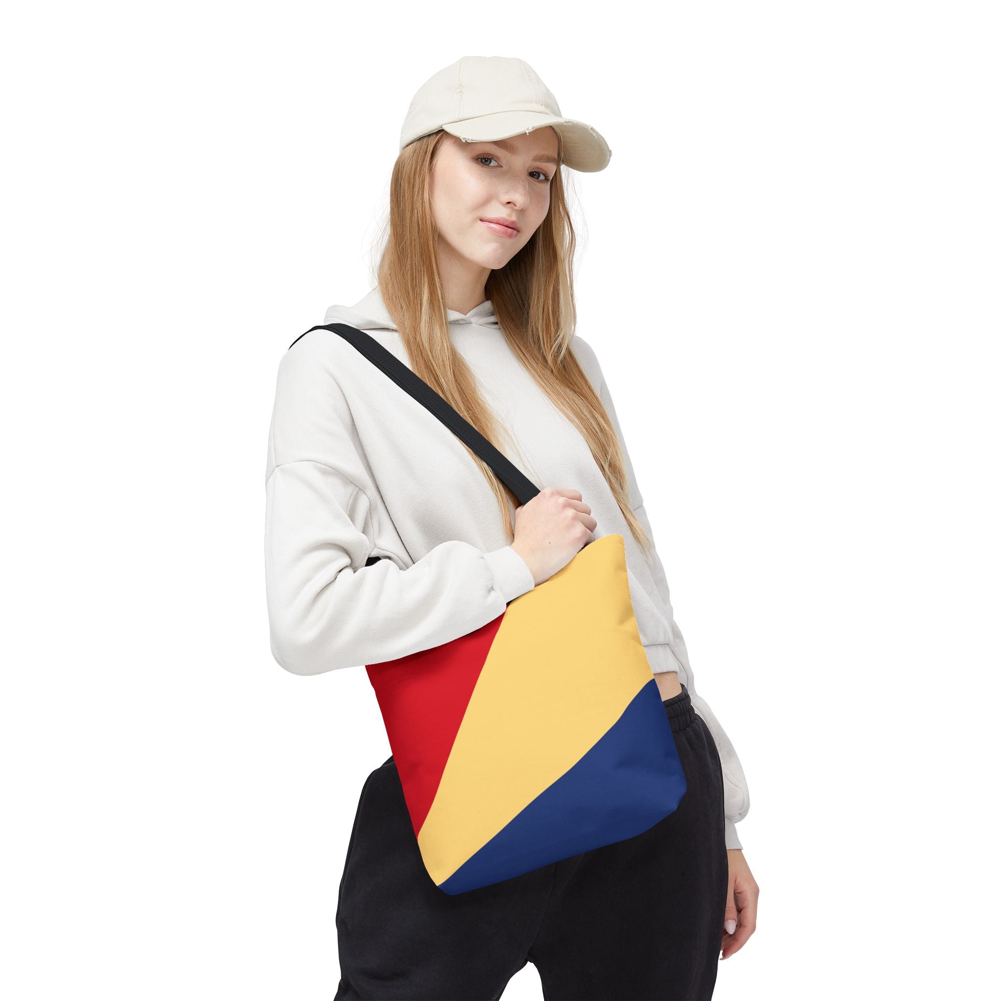 Colorblock Tote Bag