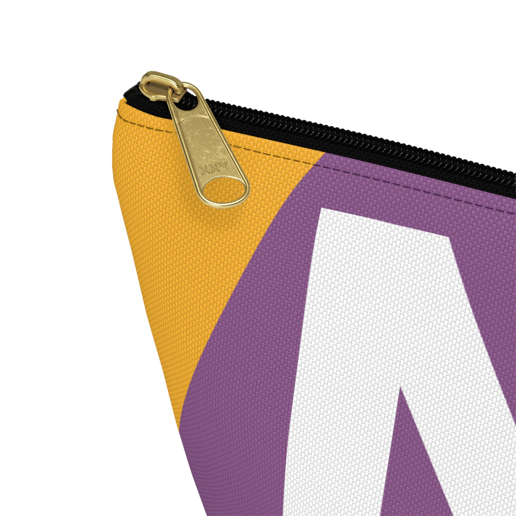 Colorblock Accessory Pouch — Monogram M T-Bottom Cosmetic Bag