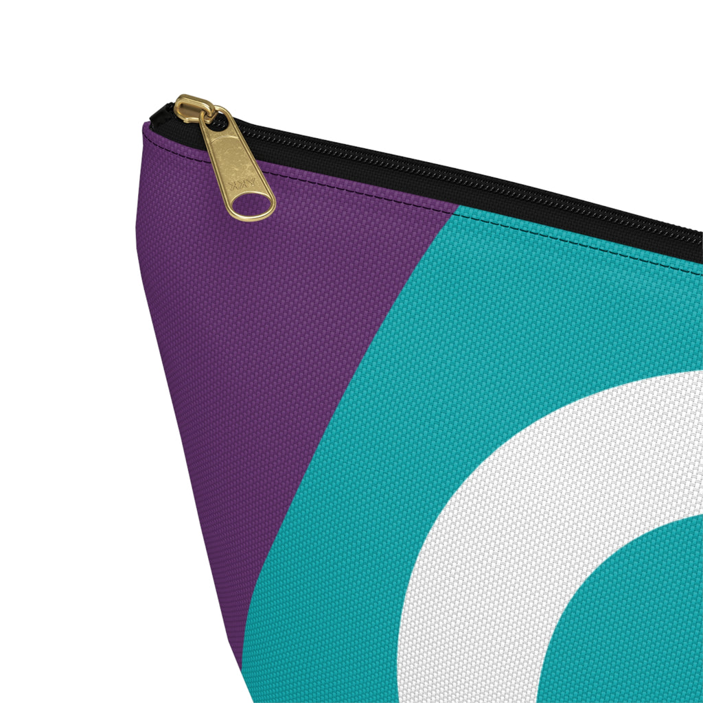 Colorblock Accessory Pouch — Monogram O T-Bottom Cosmetic Bag